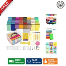 Polymer Clay with 50 Colors - Ideal for DIY Gifts & School Projects