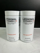 CODEAGE Liposomal Vitamin C+ Daily Immune Support 180ct X2