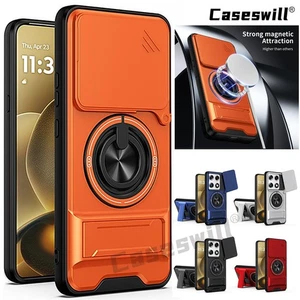 Caseswill pour Motorola Signature Case Armor Magnétique Shockproof Ring Support