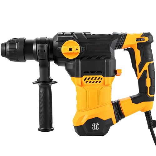 Rotary Hammer Drill Corded Drills 1-1/4" 4 Modes SDS-Plus Chipping Hammers