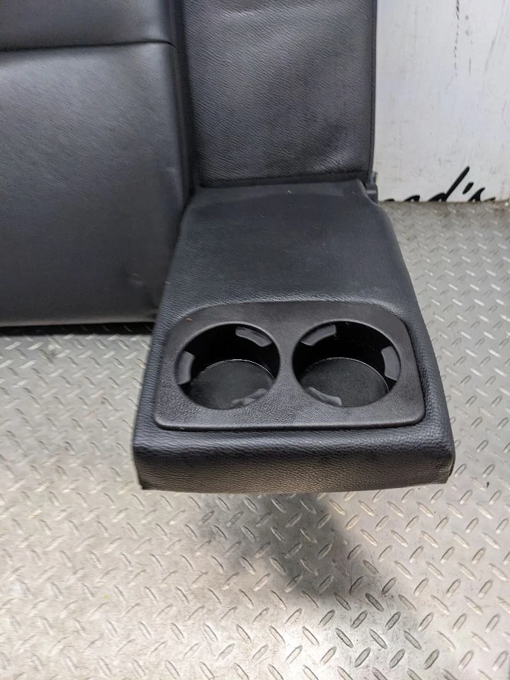 Cojín de asiento trasero Subaru XV Crosstrek 2014-2015 superior derecho cuero negro OEM Foto 4 de 4