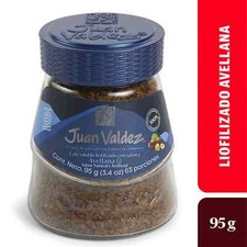 Juan Valdez Hazelnut Freeze Dried Instant Coffee Avellana Flavor - 3.4oz 95g