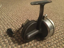 Bache Brown Mastereel Model 3 Half Bail Vintage Fishing Spinning Reel airex vtg