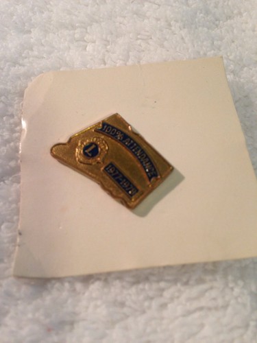 9 Lions Club Attendance Pins 10 Year Pin 1970s to 1990s US & International - Picture 2 of 10