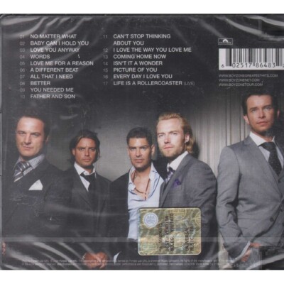 洋楽 BOYZONE back again no matter what BOYZONE - Back Again: No Matter What - the Greatest Hits