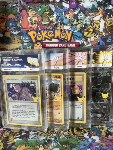 Pokémon TCG/Celebrations Bundle/Classic Collection/Ace Graded 9s/MINT/Ace Labels - Afbeelding 1 van 5