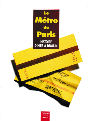 LE MÉTRO DE PARIS (chemin de fer, train) - Imagen 1 de 1