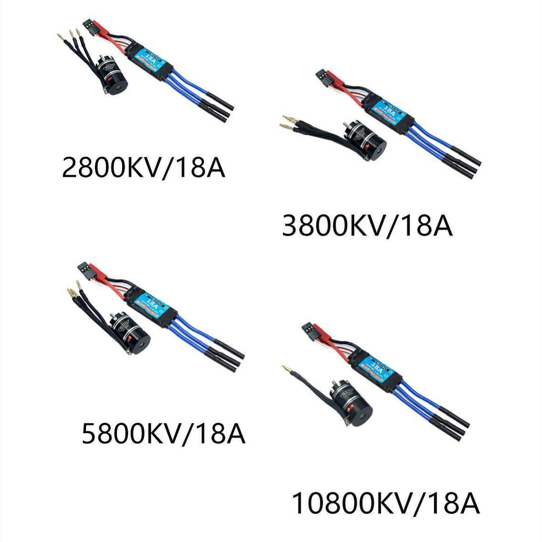 1/24 1/26 1/28 1/32 RC Car 18A ESC Electronic Speed Controller Brushless Motor