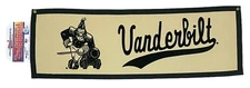 Vanderbilt Commodores Wool 30” Banner by Collegiate Pacific- New
