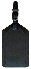 Genuine Top Grain Leather Luggage Tag