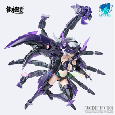 E-Model 1/12 Scale A.T.K Girl Scorpion SERQET Model Kit Action Figure Toy