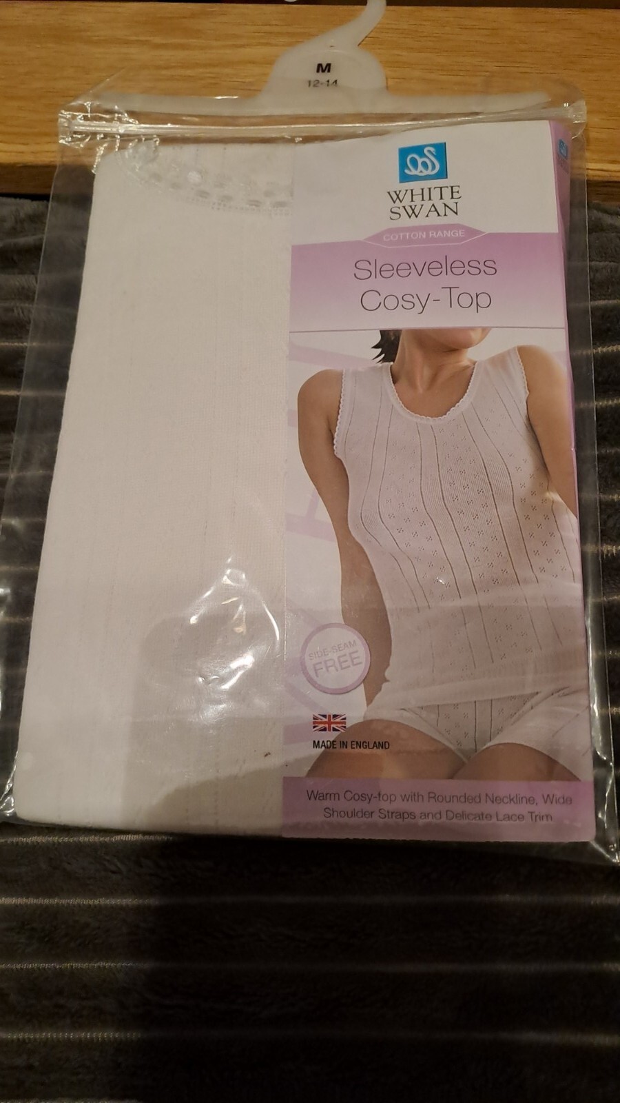 Two Ladies Thermal Vests Size 1214 eBay