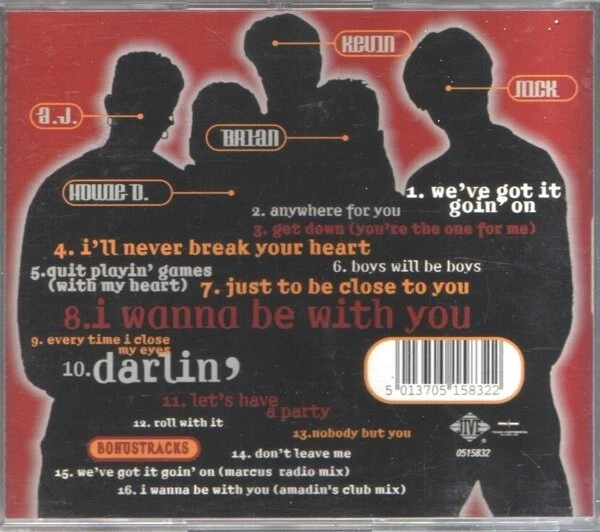 BACKSTREET BOYS * Backstreet Boys  (1996) * CD * NEU * OVP - Bild 2 von 2