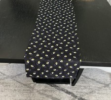 Lined Bees Table Runner 42”x12” Table Linen ~ MADE IN USA