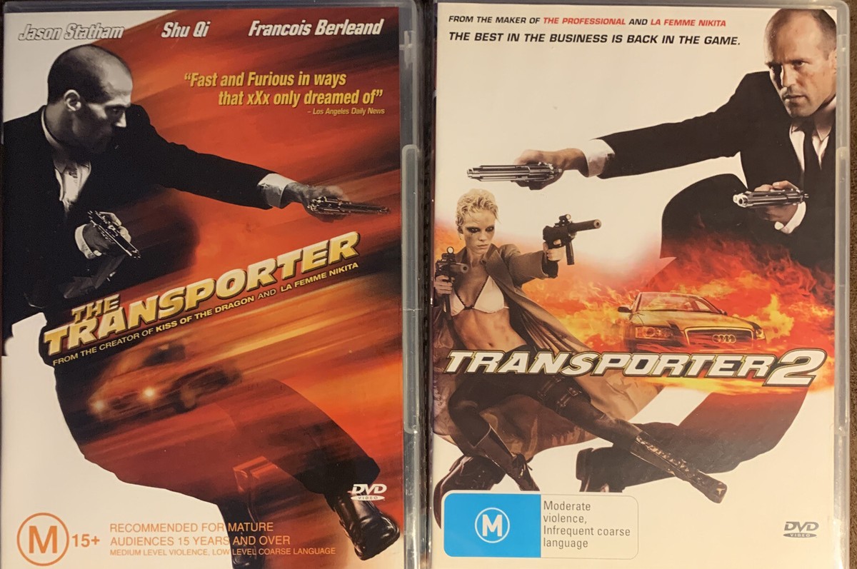 DVD NEW: The Transporter The Transporter 02 x DVD's (stars