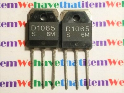 2SD1065 / D1065 / TRANSISTOR / TO3PN / 4 PIECES (qzty) | eBay