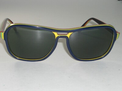 VINTAGE B&L RAY BAN YELLOW/BLUE/RED/GREEN COLOR G15 OLYMPIC
