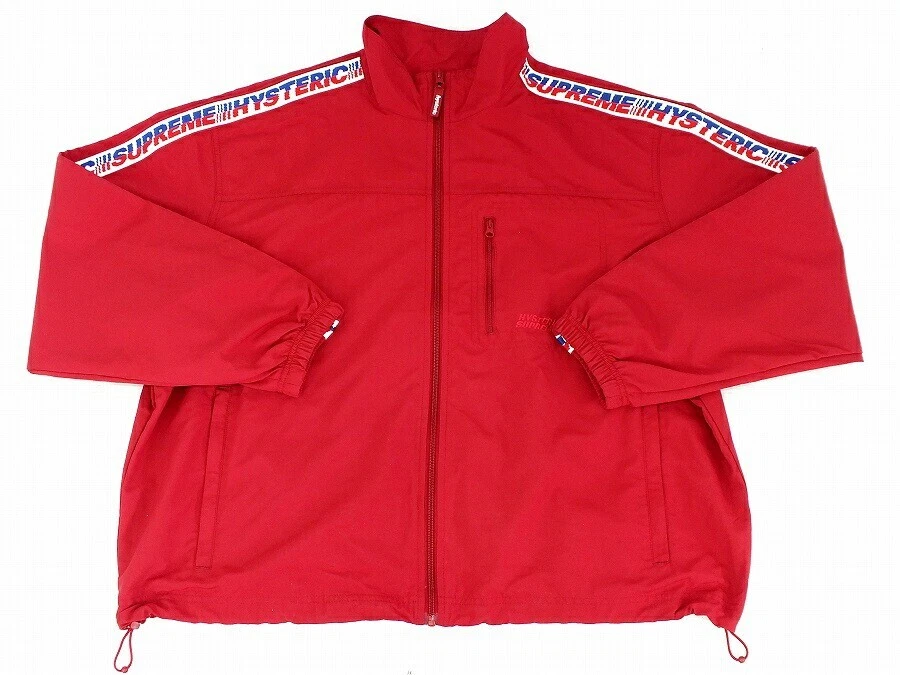 Blouson rouge veste de survêtement Supreme X Hysteric Glamour 24AW taille L
