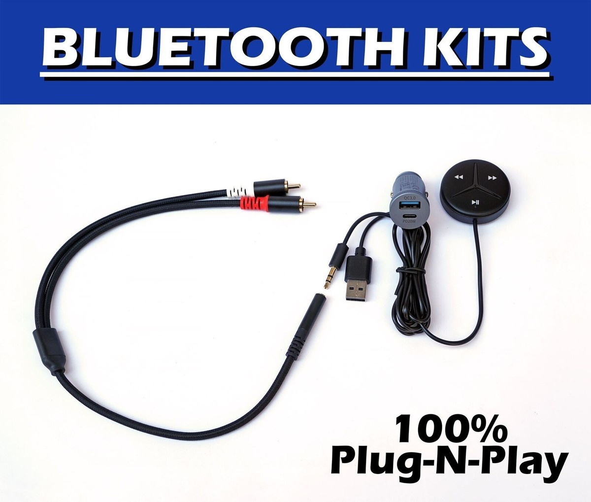 G35 / G37 (2007-2009): BLUETOOTH Adapter Kits, AUX Input 3.5mm BT