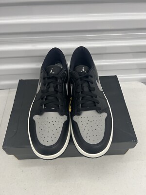 NEW Nike Air Jordan 1 Low Golf 'Shadow' Black Grey DD9315-001