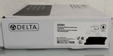 Delta 22C601 Single Handle 1.5GPM Single Hole Bathroom Faucet Mid-Arc Chrome
