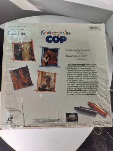 Kindergarten Cop Video Laserdisc Pristine - Picture 6 of 7