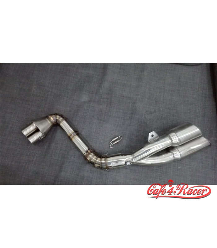 BMW、S&T出品 BMW K100 Right Side Pipe + Thunder Slash Exhaust | Stainless