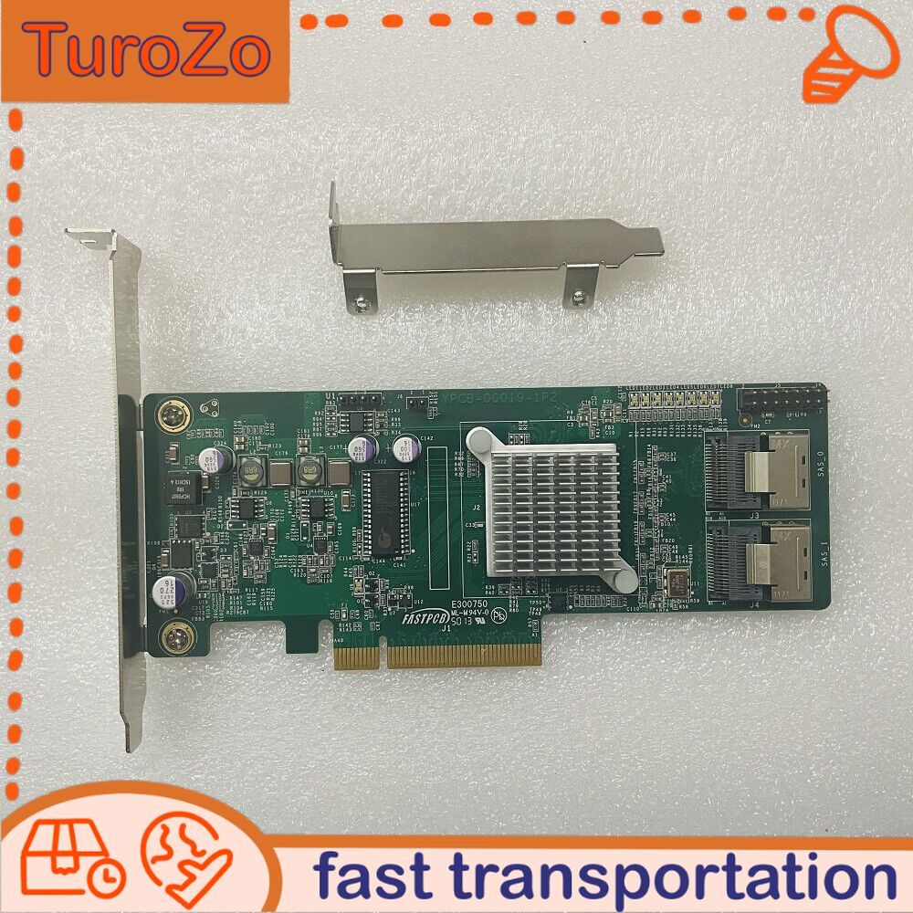 INSPUR 9211-8i HBA Karte – 6 Gbit/s, IT-Modus, Für FreeNAS/unRAID, Mit 2x SFF-8087 Kabeln