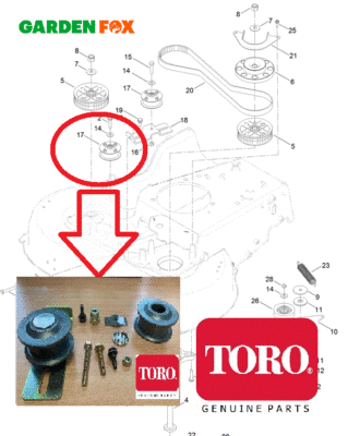 Genuine TORO Timemaster 21200 30