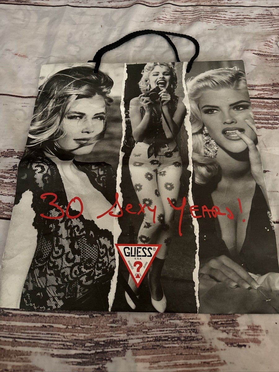 Guess tote bag 30 Sexy Years limited addition Anna Nicole Smith