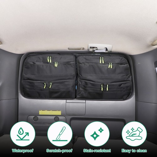 Bolsa organizadora de almacenamiento puerta trasera maletero para Toyota Prado FJ120 03-09 - Imagen 11 de 23