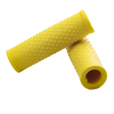 Paar Gummi-Griffe für Xiaomi M365/PRO/PRO 2/1S/Essential/Mi 3 - Farbe GELB