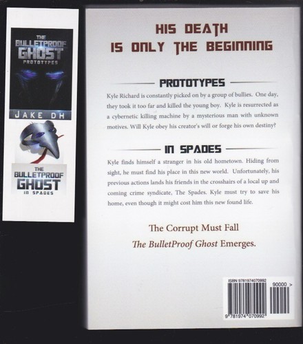 The BulletProof Ghost: Prototypes & In Spades Paperback SIGNED COPY LN - Picture 2 of 4