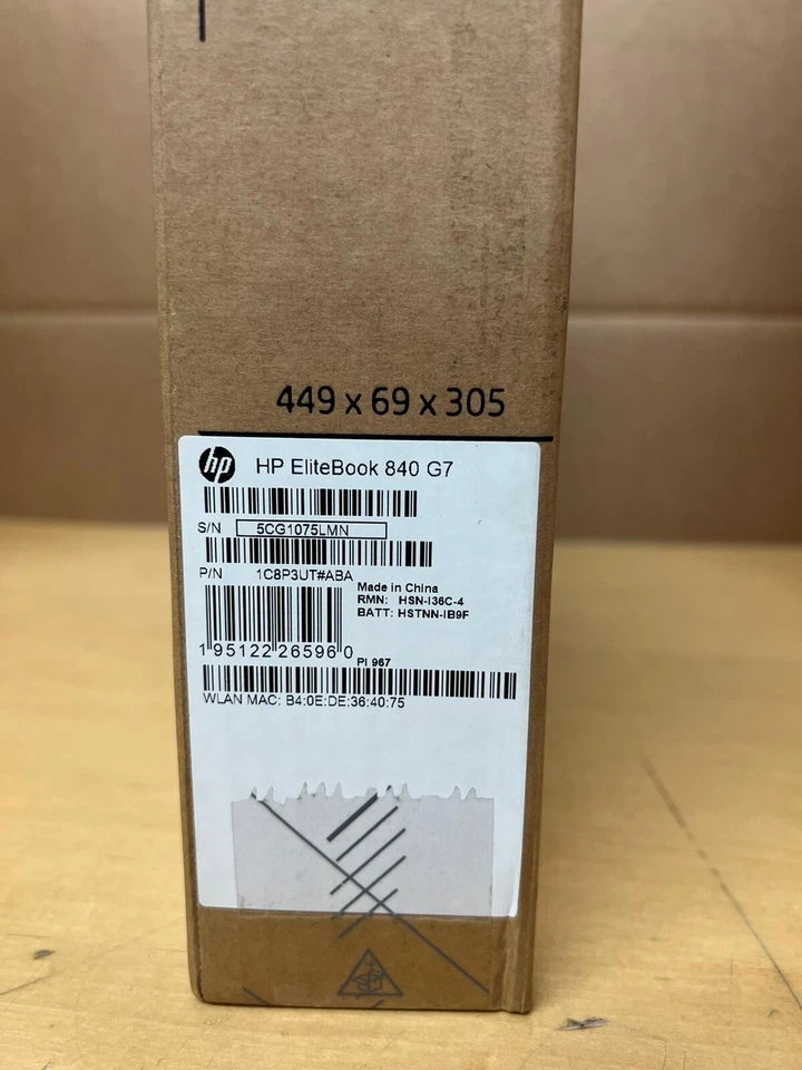 New HP EliteBook 840 G7 14"  Intel i5-10210U , 256 GB SSD, 8GB RAM - Image 4 of 4
