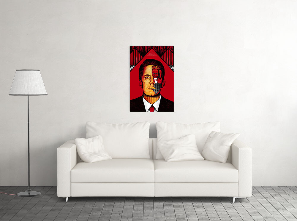 Poster sur toile Twin Peaks Décoration murale pour salon, chambre à coucher, 30 x 45 cm Poster sur toile Twin Peaks Décoration murale pour salon, chambre à coucher, 30 x 45 cm