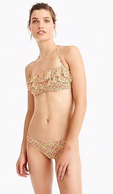 j crew bandeau bikini