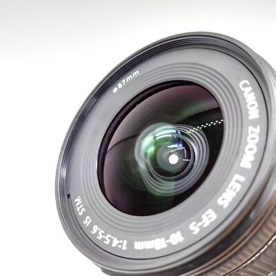 Excellent+++ Canon EF-S 10-18mm f4.5-5.6 IS STM from Japan Tested