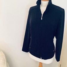 Gelco Zip Up Jacket Size 12 - Navy