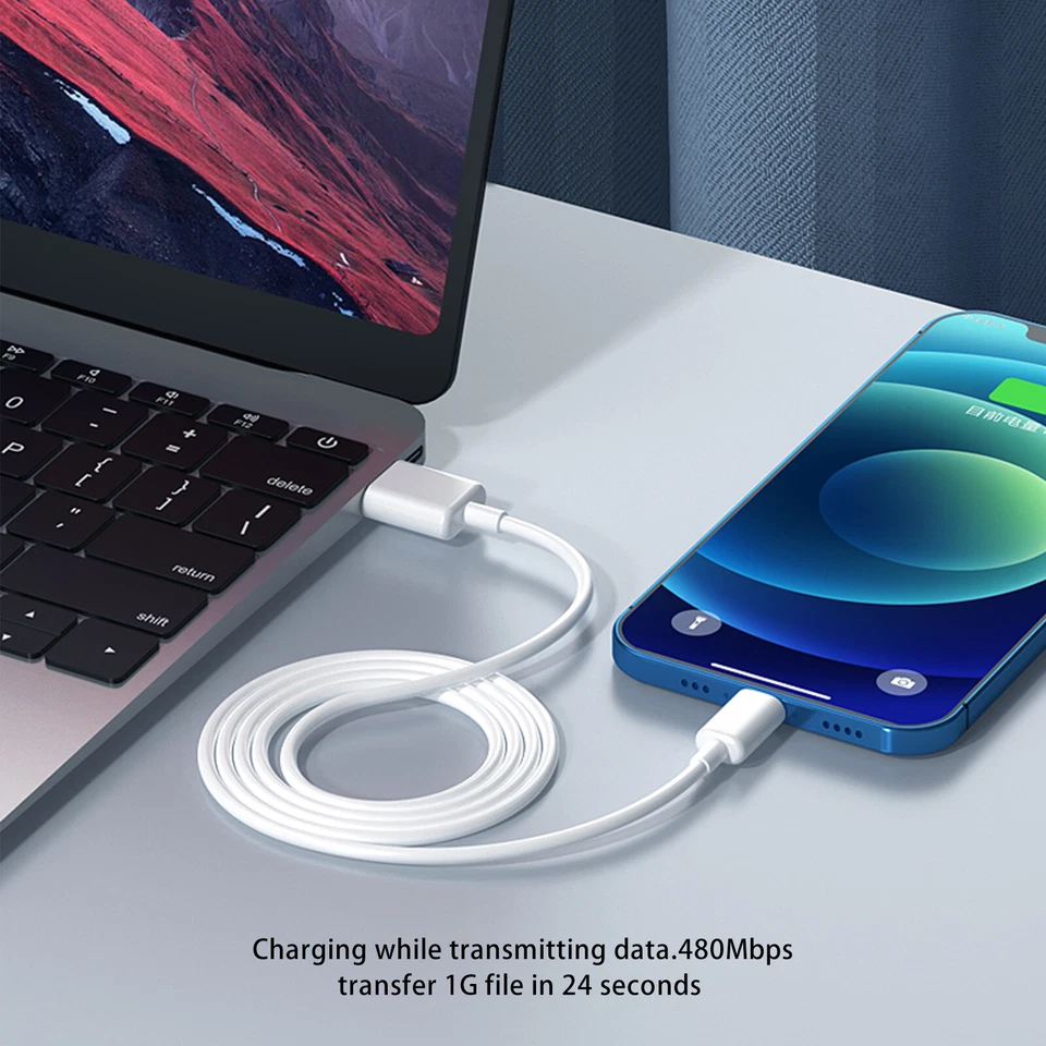 USB To Type C Cable Fast Charge 5A USB C Cable Quick Charging Data Cable A to C - Image 3 of 4