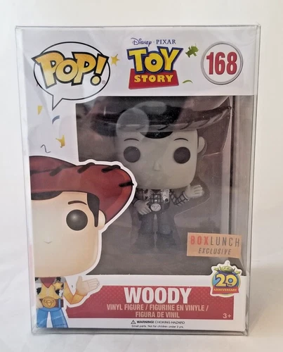 Funko POP! Disney Toy Story Woody Black & White 20th Anniversary Exclusive #168