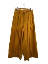 DRIES VAN NOTEN Tuck Wide Pants Yellow 34