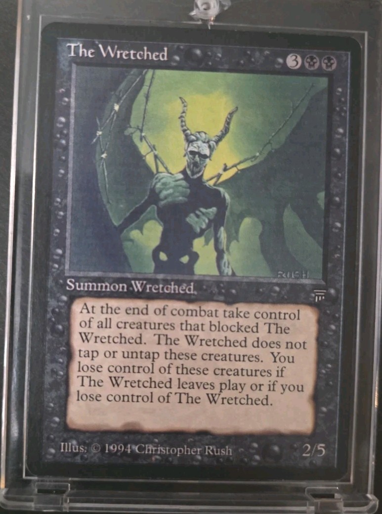 The Wretched Legends Excellent - Near Mint MTG - Magic The Gathering 1994 Black