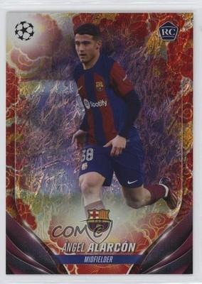 2023 Topps UEFA Club Competitions Jade Edition /150 Angel Alarcon Rookie RC 0t30