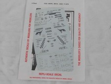 1/72 Repli Scale Decals 721026 MN MI F-16 Falcons ANG Duluth AF 785 579 NEW