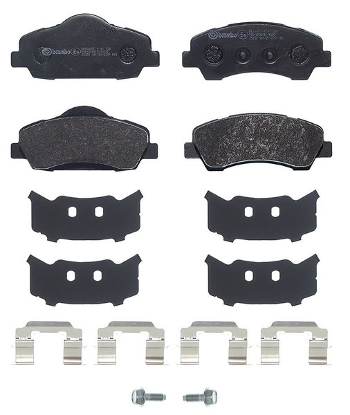 Brembo BremsbelÄGe Bremsbelagsatz Vorne Passend FüR Peugeot 308 2 308 SW 2-image