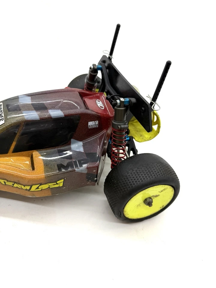 TEAM LOSI XXX 1/10 Buggy Graphite R/C Electric Buggy ROLLER MIP RPM UPGRADES - Image 3 of 4