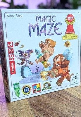 Magic Maze -Pegasus Spiele - Familienspiel - Ab 8 Jahre - 1-8 Spieler - Geprüft 