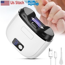 Automatic Electric Toe Nail Clippers Trimmer LED Light with 3 Adjustable Speeds