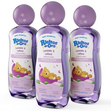 Lavender Baby Shampoo Nourishes Softens Baby Hair, Gentle Lavender Scent,...
