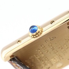 Authentic Cartier Must Tank SM Gold Plated Quartz #230-000-359-5069 3